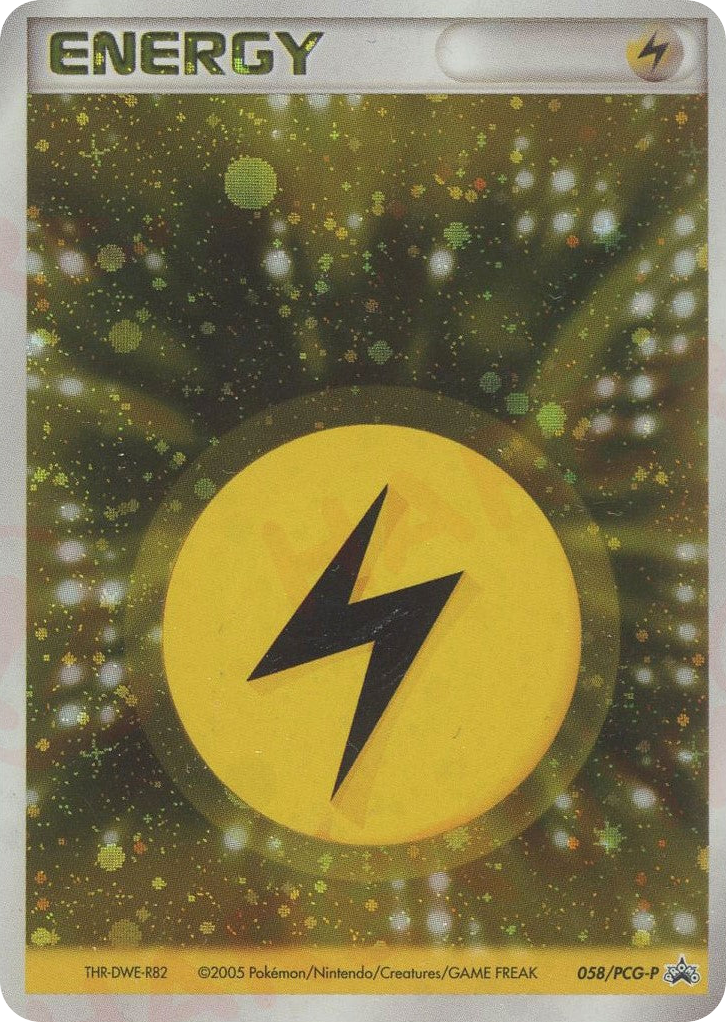 Lightning Energy – PCG Promos 058/PCG-P Pokémon card