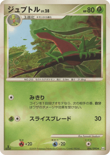 Grovyle - Advent of Arceus 6