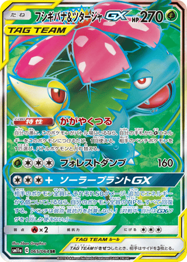 Venusaur & Snivy-GX - Remix Bout 65