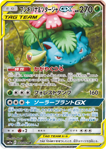 Venusaur & Snivy-GX - Remix Bout 66