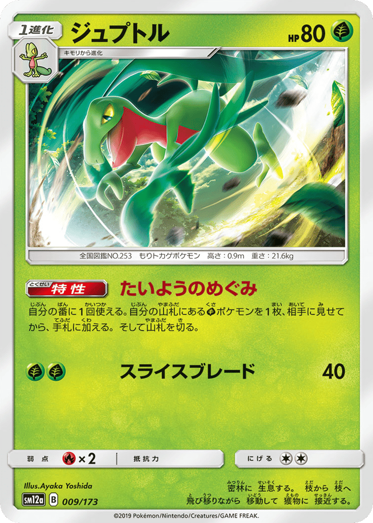 Grovyle – TAG TEAM GX: Tag All Stars 009/173 Pokémon card