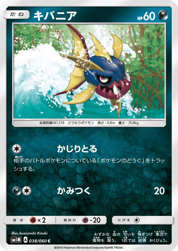 Carvanha - Collection Moon 38