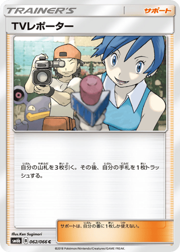 TV Reporter - Champion Road 62