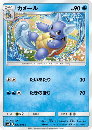 Wartortle - Tag Bolt 22