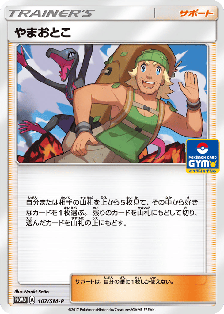 Hiker – Sun & Moon Promos 107/SM-P Pokémon card