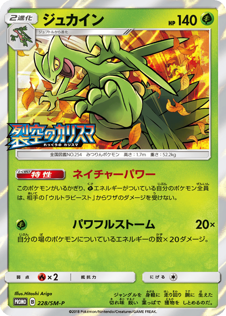 Sceptile – Sun & Moon Promos 228/SM-P Pokémon card