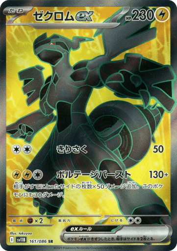 Zekrom ex - Black Bolt 161