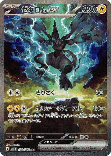Zekrom ex - Black Bolt 169