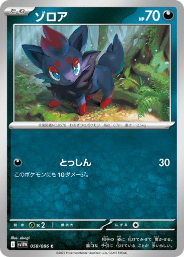 Zorua - White Flare 58