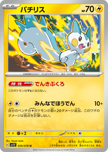 Pachirisu - Violet ex 29