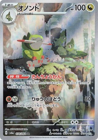 Fraxure – Night Wanderer 074/064 Pokémon card