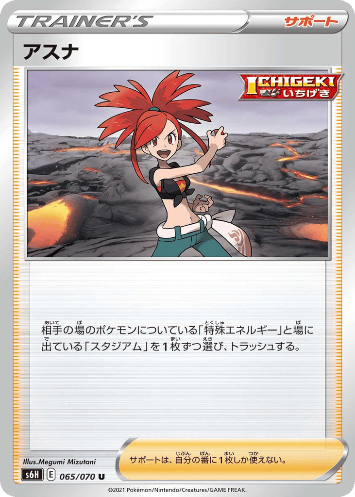 Flannery – Silver Lance 065/070 Pokémon card