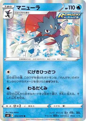 Weavile - Jet-Black Spirit 12