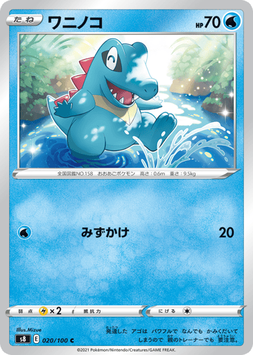 Totodile - Fusion Arts 20