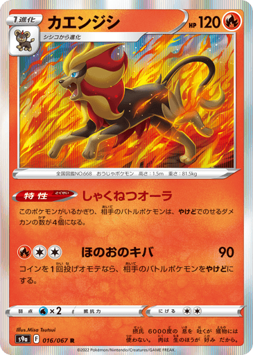 Pyroar - Battle Region 16