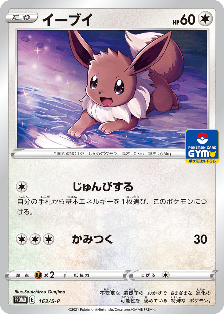 Eevee – Sword & Shield Promos 163/S-P Pokémon card