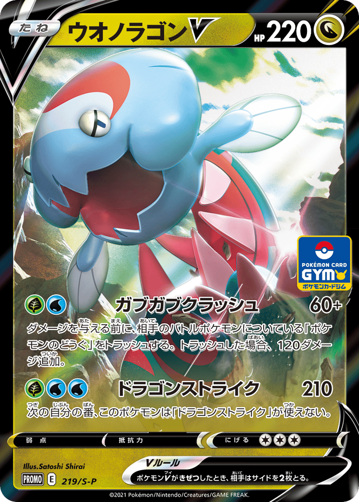 Dracovish V – Sword & Shield Promos 219/S-P Pokémon card