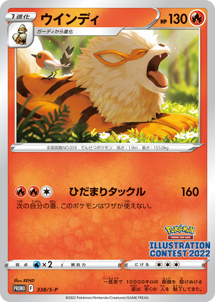 Arcanine – Sword & Shield Promos 338/S-P Pokémon card