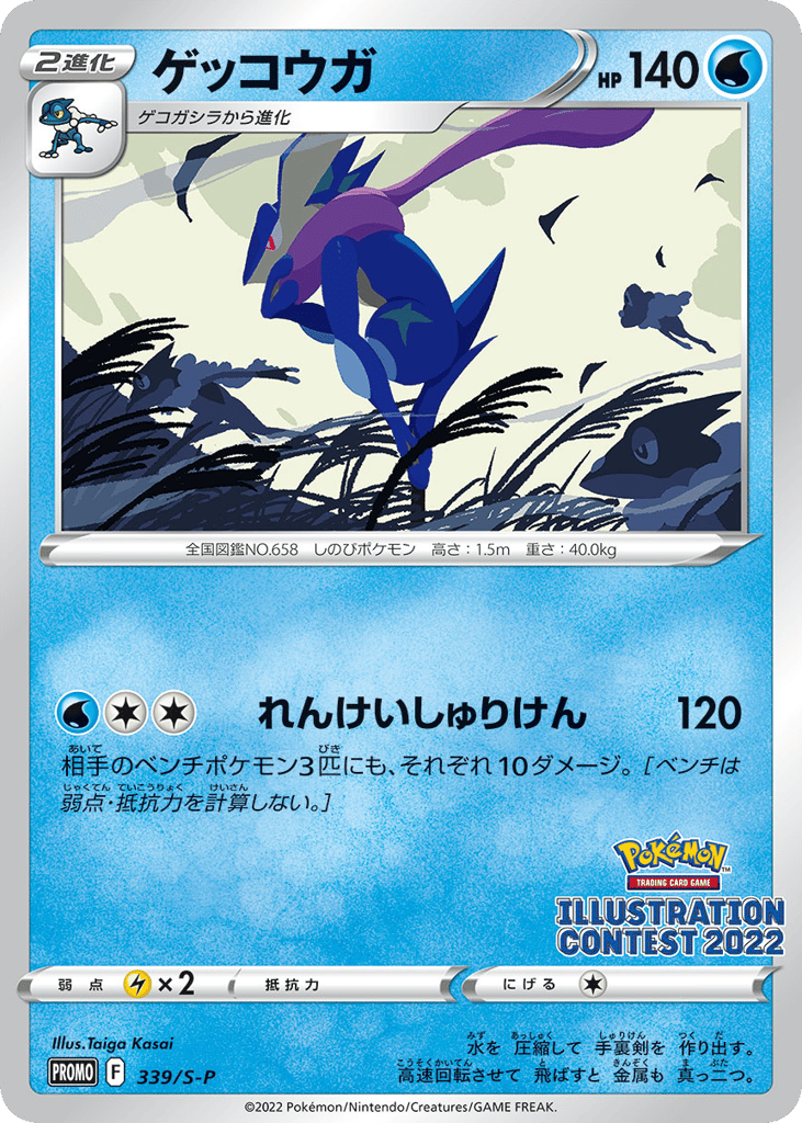 Greninja – Sword & Shield Promos 339/S-P Pokémon card