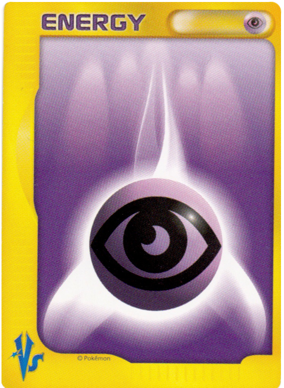 Psychic Energy – Pokémon VS  Pokémon card