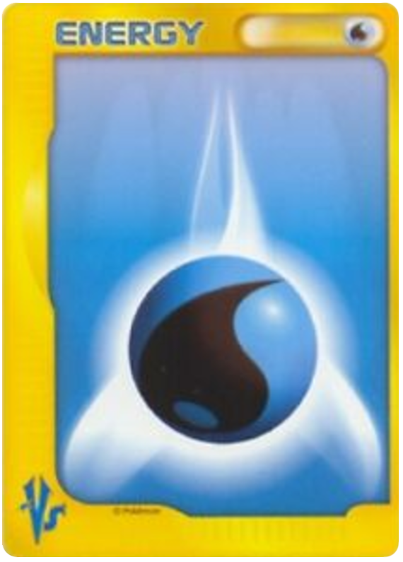 Water Energy – Pokémon VS  Pokémon card