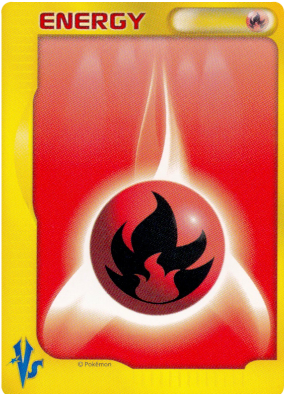 Fire Energy – Pokémon VS  Pokémon card