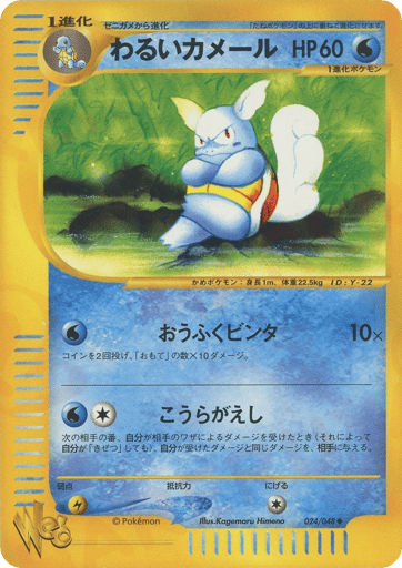 Dark Wartortle - Pokémon Web 24
