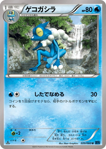 Frogadier - Collection X 20