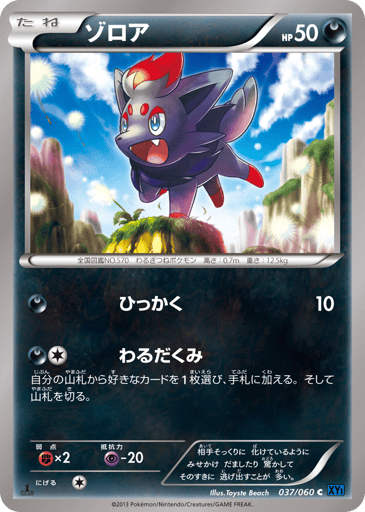 Zorua - Collection X 37