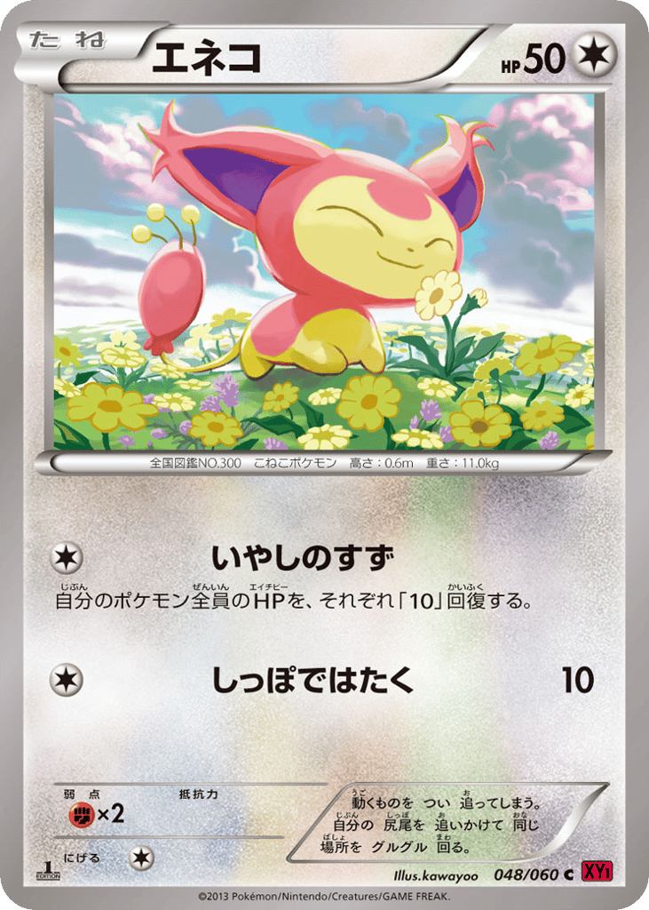 Skitty – Collection Y 048/060 Pokémon card