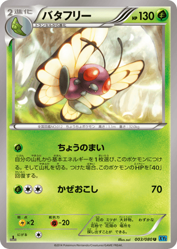 Butterfree - Wild Blaze 3