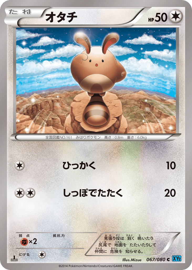 Sentret – Wild Blaze 067/080 Pokémon card