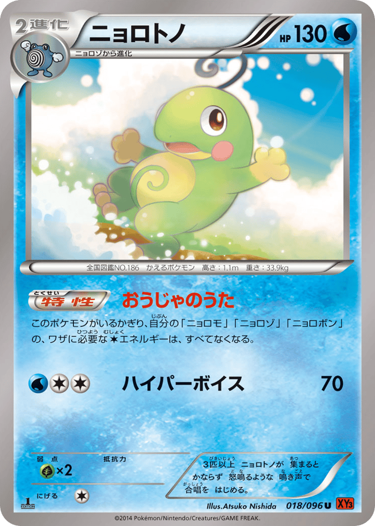 Politoed – Rising Fist 018/096 Pokémon card