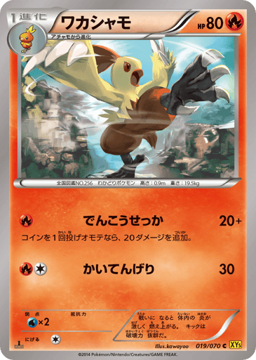 Combusken - Gaia Volcano 19