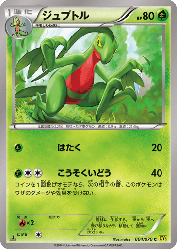 Grovyle - Gaia Volcano 4