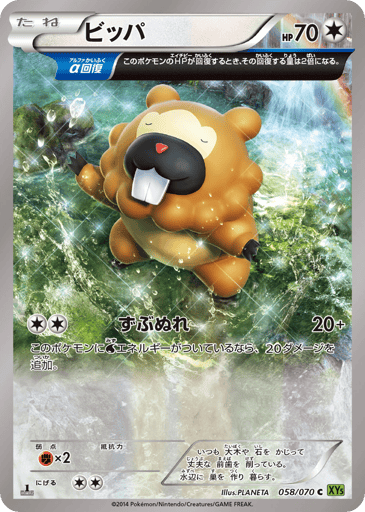 Bidoof - Tidal Storm 58