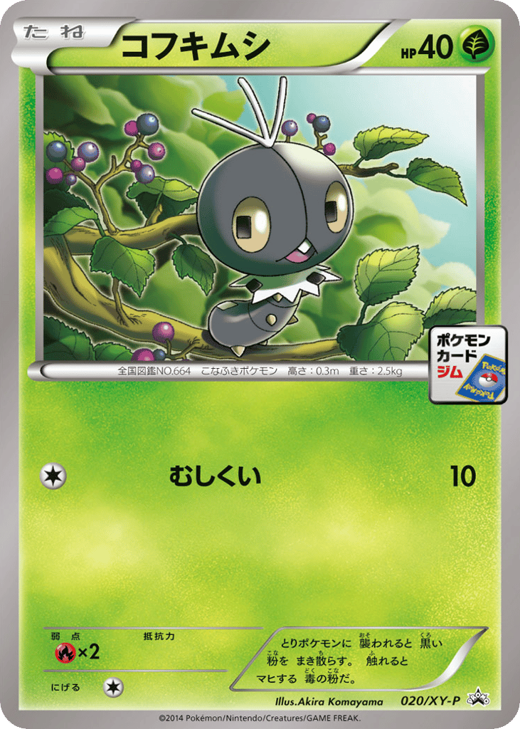 Scatterbug – XY Promos 020/XY-P Pokémon card