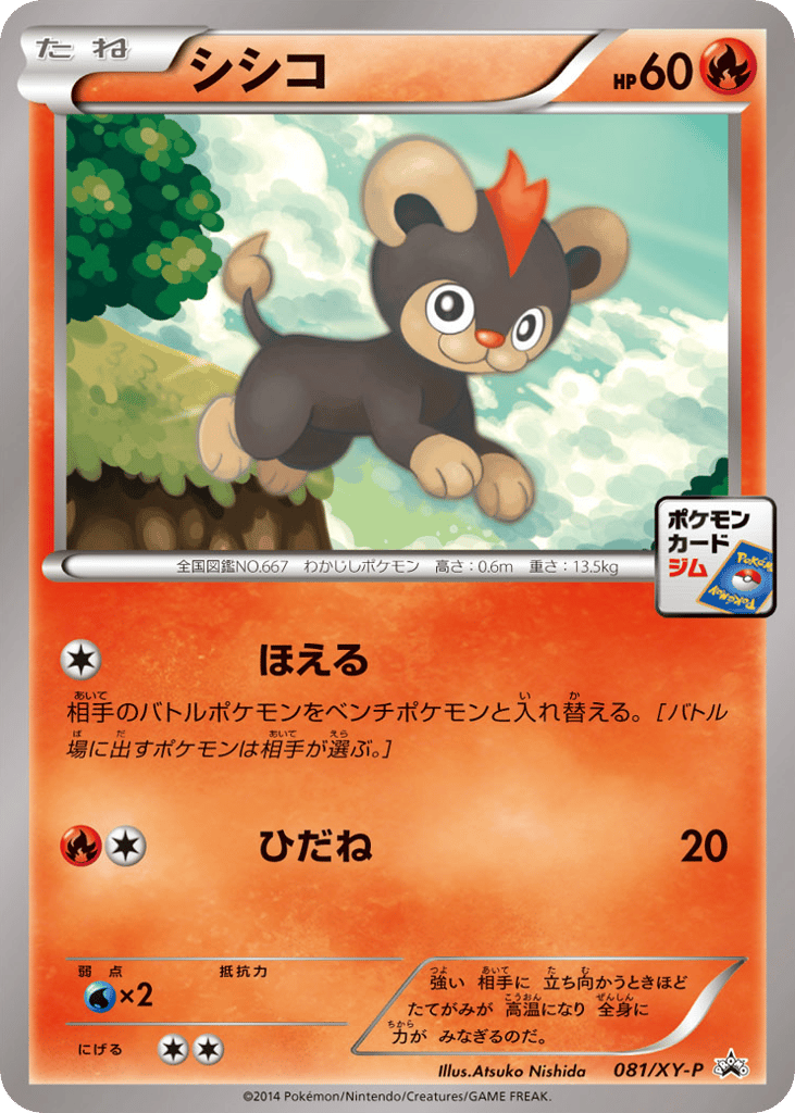 Litleo – XY Promos 081/XY-P Pokémon card